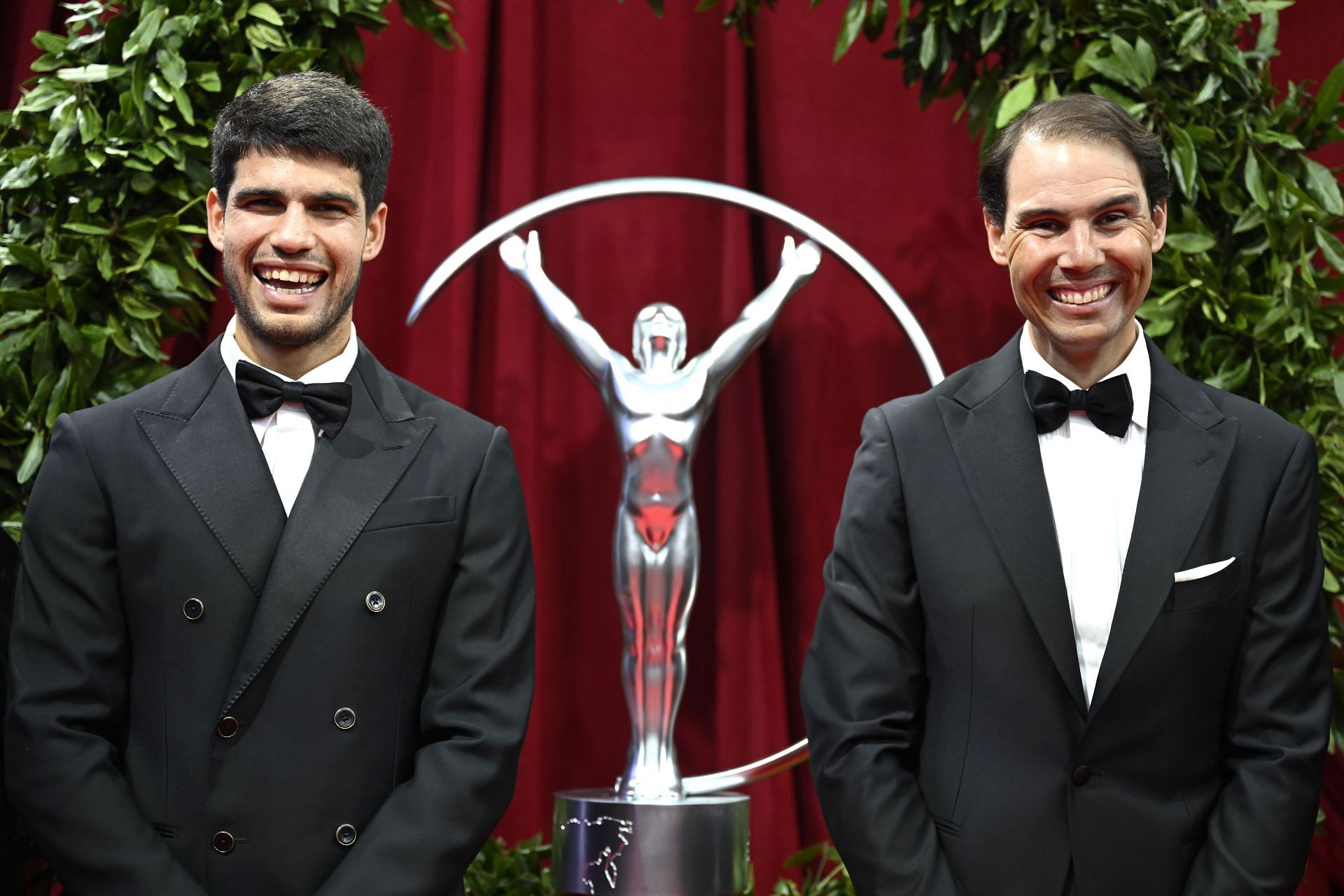 Alcaraz and Nadal at the Laureus World Sports Awards Madrid 2025 - (Source: Getty)